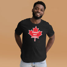 Load image into Gallery viewer, "Sorrey Not Sorry" Unisex t-shirt