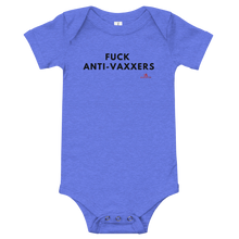 Load image into Gallery viewer, "Fuck Anti-Vaxxers" Onesie