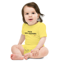 Load image into Gallery viewer, &quot;Fuck Anti-Vaxxers&quot; Onesie
