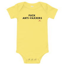 Load image into Gallery viewer, &quot;Fuck Anti-Vaxxers&quot; Onesie
