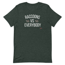 Load image into Gallery viewer, &quot;Raccoons VS Everybody&quot; Unisex t-shirt
